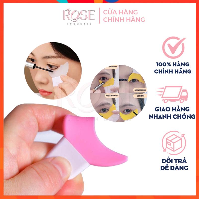  Dụng Cụ Khuôn Hỗ Trợ Chuốt Mi Kẻ Mí Và Kẻ Bọng Mắt Tiện Lợi Đa Năng Nhỏ Gọn Cầm Tay Bằng Silicone Chuyên Nghiệp 