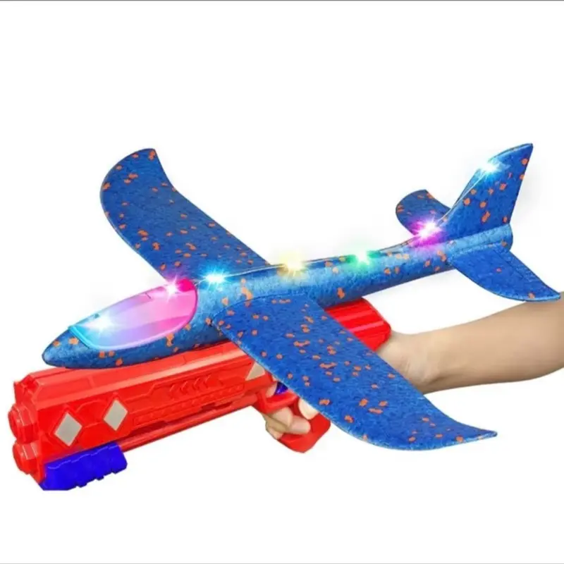 Đồ Chơi Vận Động Trẻ Em Bắn Máy Bay Xốp Có Đèn  Và Diều Ngoài Trời Toy 5