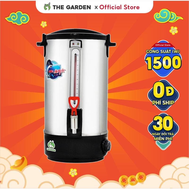 Bình Đun Nước Nóng THE GARDEN Máy làm nóng đồ uống dung tích 8L 10L. 12L 16L 20L 30L 35L công suất 1500W bình ủ trà