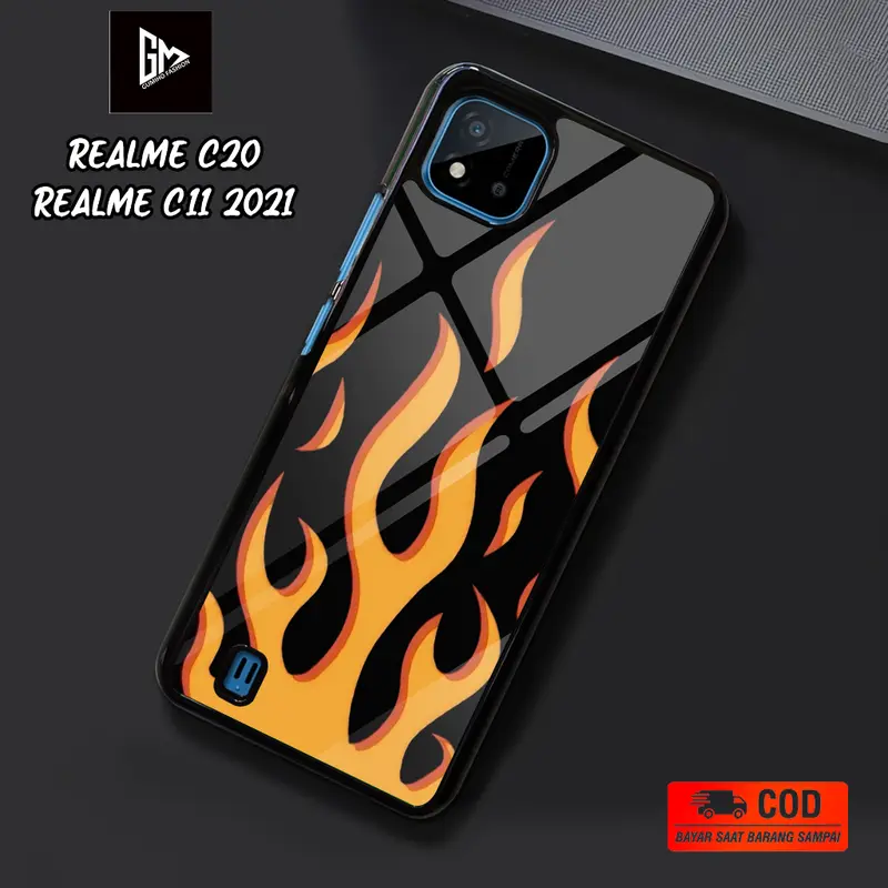 Case Kilau Glossy R*ALME C20 - C11 2021  Terbaru Fashion Casing API - Pelindung Hp Hardcase Softcase Temrurah bisa COD 8