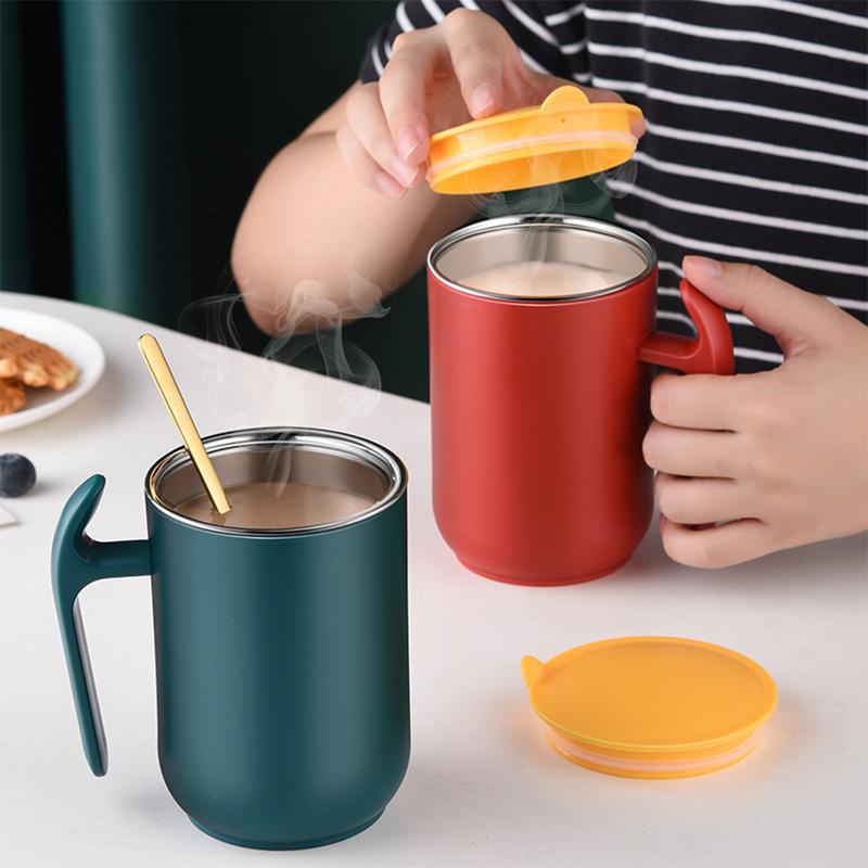 Insulated Thermos cup Sleek Leak-proof Portable Large capacity mug High-quality 304 stainless steel for Outdoor activities Office use Travel 8