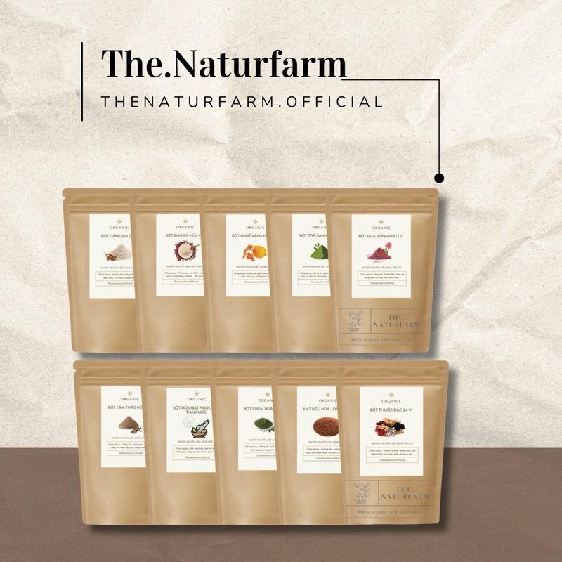 Bột đắp mặt & bột mặt nạ thiên nhiên naturfarm [ 50GR ] Skincare Làm Đẹp Da