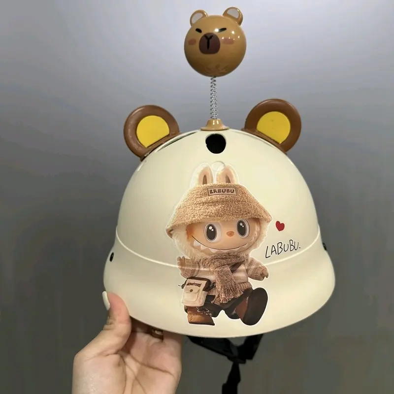 Mũ bảo hiểm Labubu cho bé 10-30 kg - Hat cho trẻ em 4