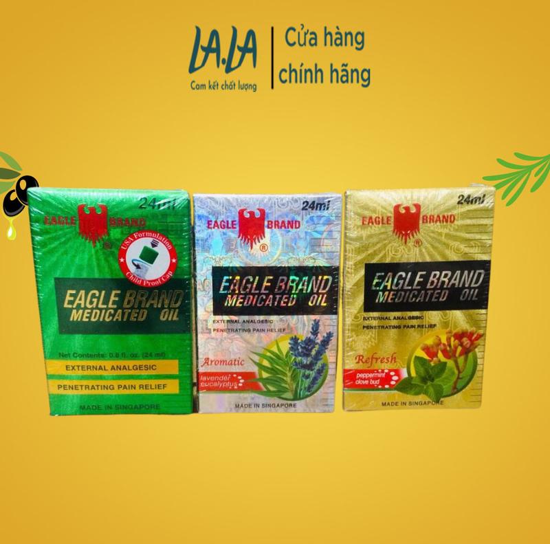  Hàng Mỹ  DẦU GIÓ TRẮNG XANH VÀNG 24ml Hàng Nội Địa Mỹ - Đủ 3 Mùi Xanh Trắng Vàng 