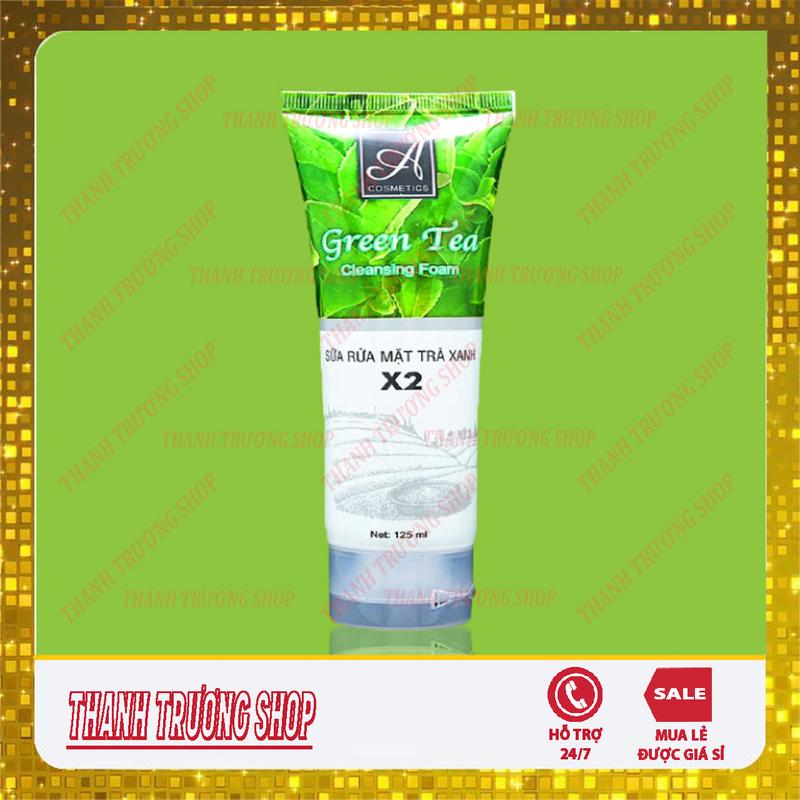 sữa rửa mặt trà xanh A cosmetic, kem face pháp a cosmetic body mềm nước hoa a cosmetic Nữ Skincare