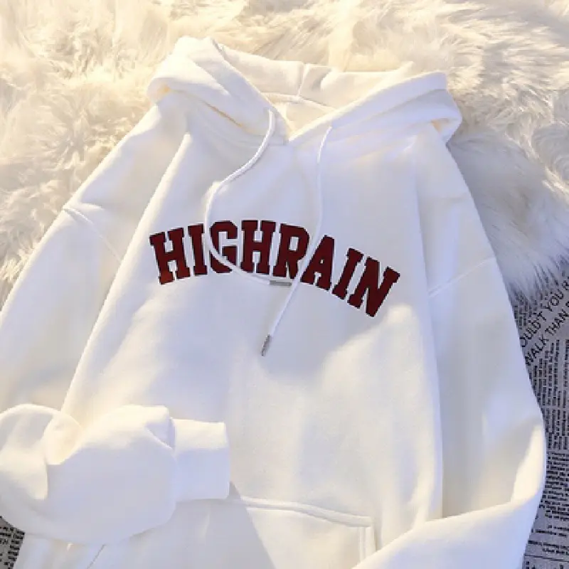 Áo Nỉ Hoodie Nam Nữ Form Rộng Chất Nỉ Lót Bông Dày Dặn HIGHRAIN M01 6