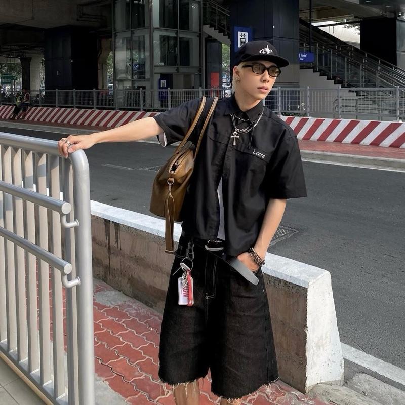 Móc khoá keychain Access da bò card holder kim loại Opium Keychain 3