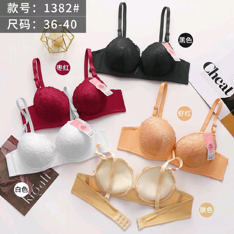 combo 3 áo ngực nữ có gọng mút dày 3cm . áo lót nữ có ren đuôi trơn có gọng mút dày 3cm cao cấp  mã 1382 Bra