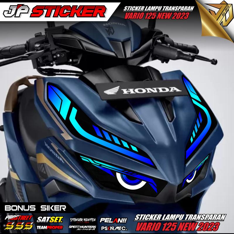 Product Introduction of STIKER LAMPU VARIO 125 NEW ALIS MOTOR VARIO 125 NEW 2023 GEN 2 TRANSPARAN UV 01 9