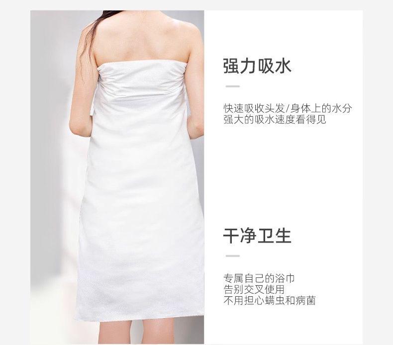 Product Introduction of Disposable Bath Towel Independent Packaging Compressed Thickened Large Portable Business Trip Travel Hotel Soft Towel 9