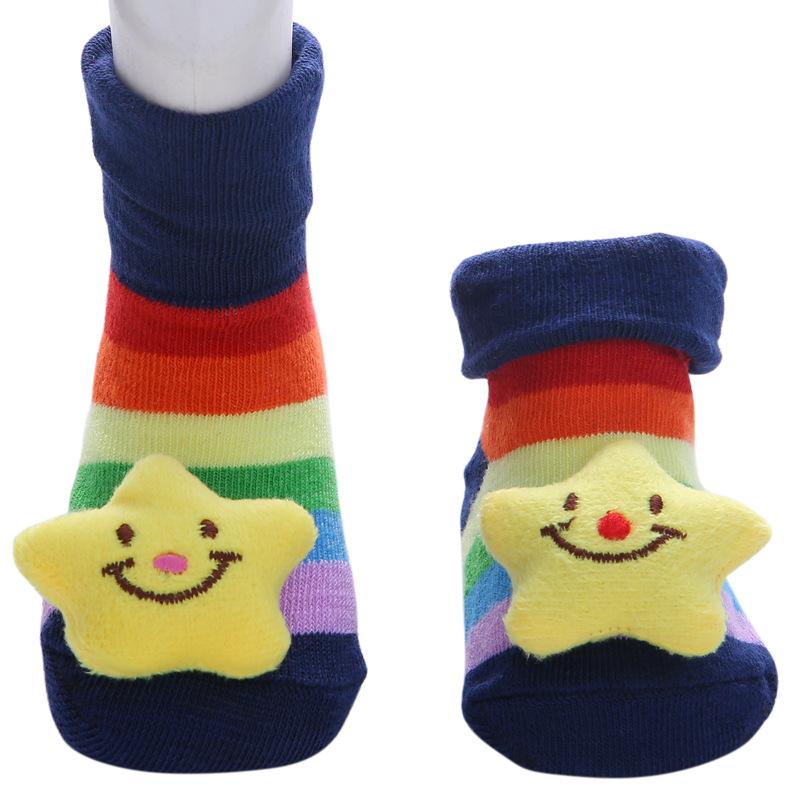 Product Introduction of 0-12Months Baby Assorted 3D Design Cartoon Anti-Slip Cotton Baby Socks Kid Newborn 23