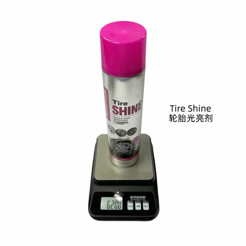 Bình xịt dưỡng bóng vỏ lốp ô tô, phục hồi nhựa đen, chống bám bụi, chống dính nước cọ  rửa 6