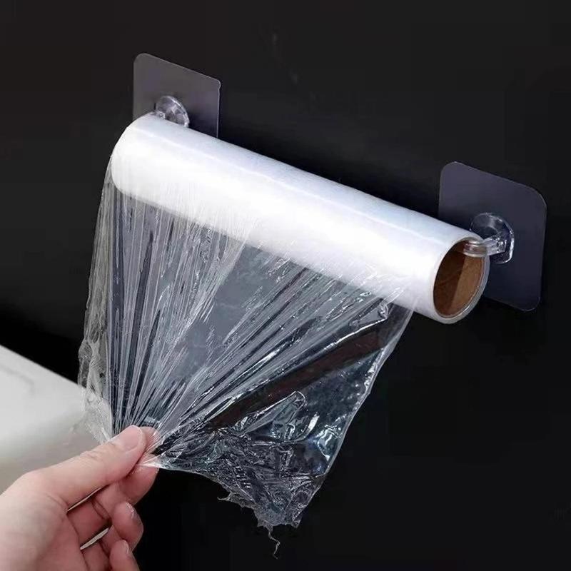 1 Set Clear Hook, Transparent Self-adhesive Hooks, Multifunctional Kitchen Bathroom Organizers 2