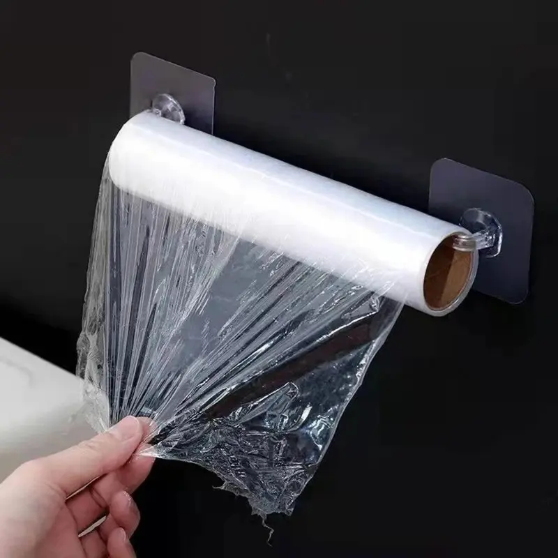 1 Set Clear Hook, Transparent Self-adhesive Hooks, Multifunctional Kitchen Bathroom Organizers 2