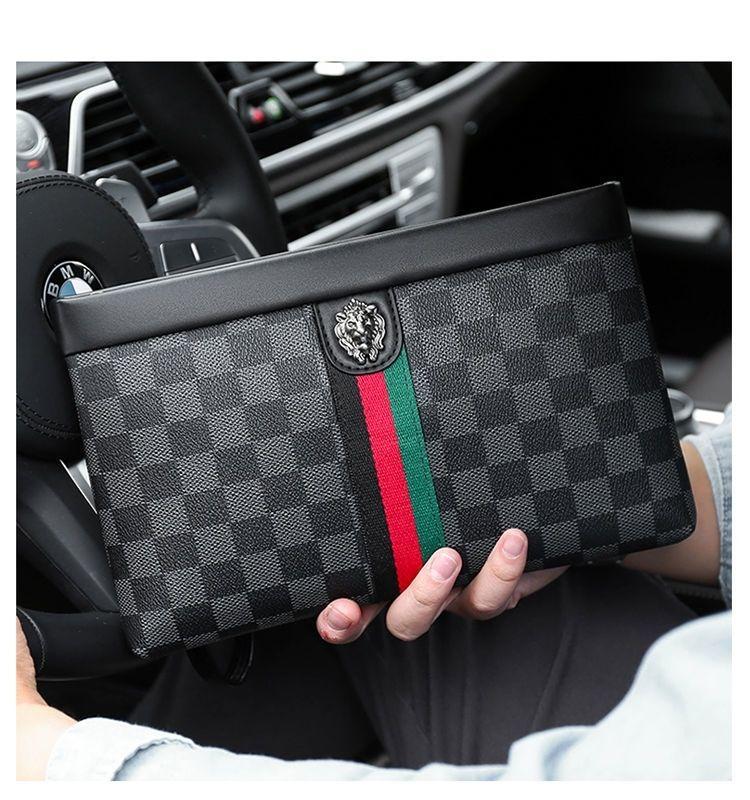 Product Introduction of [90% Positive Feedback Rate] Men's Clutch 2022 New Clutch Men's Trendy Men's Bag Bags Business Hand Bag Big Brand Briefcase Men's Large Capacity 13