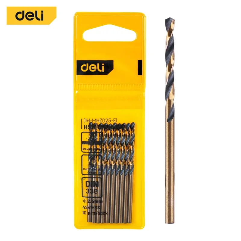 Deli Mata Bor Besi HSS 2 - 3.5MM / HSS Drill Bit EDH-MHZ0XX 5