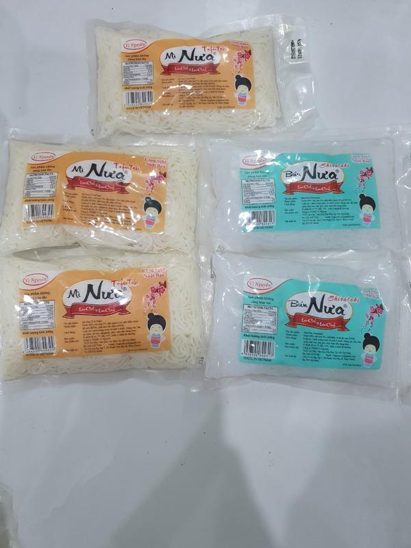 Combo 3 Mì nưa 2 Bún Nưa Vị Nguyên Das Keto 240g