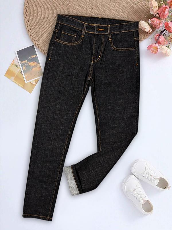 Quần Jean Nam B3STORE - Suông Trơn Hiện Đại, Dáng Đứng Chuẩn, Phong Cách Quần Rin Giá Rẻ 7