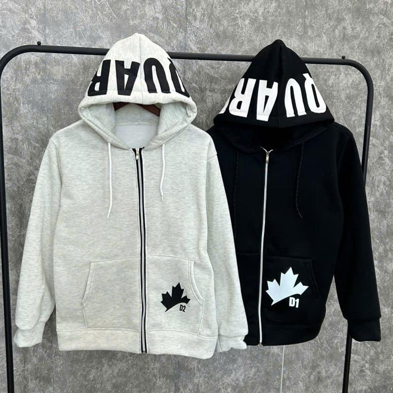 Áo khoác hoodie in D 2hai, mũ 2 lớp dày dặn, phong cách trẻ trung năng động - Nam - Menswear áo khoác zip ép nỉ hàn áo hoodie dsq Dài Tay Tay Dài
