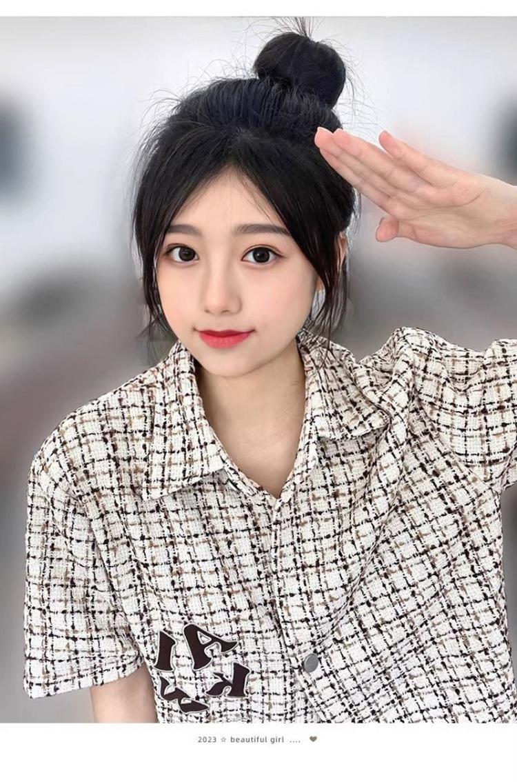 Product Introduction of Wig Ponytail Self-Winding Hair Band Bun Wig Women's Mid-Length Hair Extensions Artificial Hair Tied 11
