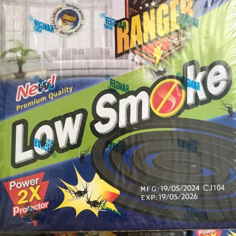 Combo 10 Hộp Nhang Đuổi Muỗi Ít Khói Ranger Dạng Khoanh Thái Lan