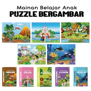 Mainan Puzzle Edukasi Anak Balita/ Bermain Puzzle Edukasi