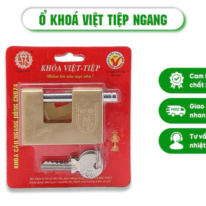 Ổ Khoá Cầu Ngang Đồng Việt Tiệp Cn974 Cn971 05206, Khoá Cầu Ngang Chống Cắt Việt Tiệp, Chống Trộm Hiệu Quả, Bền Bỉ, Giá Hợp Lí