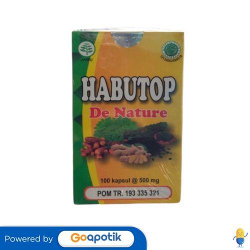 Gambar HABUTOP DE NATURE BOTOL 100 KAPSUL dari Apotek Mitra Sejati by GoApotik Kab. Cirebon Tokopedia