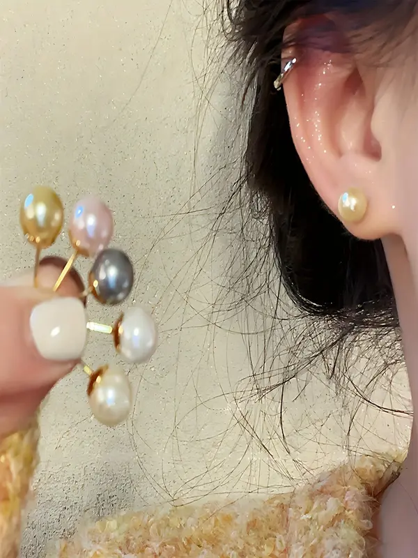 S925 Sterling Silver Elegant  Earrings Set, Fashion Jewelry for Party, Daily Clothing Decor, Trendy All-match & Exquisite Jewelry for Birthday Gift 3