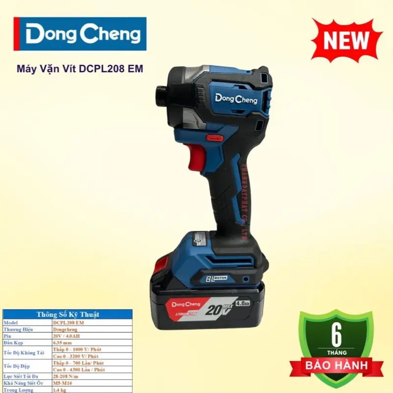 Máy vặn vít dùng pin Dongcheng- DCPL208 (EM) (Động cơ không chổi than) 0