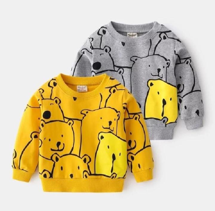 Product Introduction of SWEATER CREWNECK ANAK USIA 1-8 THN KARAKTER KARTUN 1