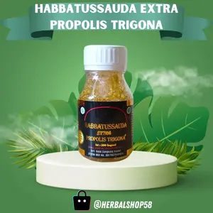 Kapsul Habbatussauda Extra Propolis Trigona Extrafit Habbatussauda Oil 200 kapsul