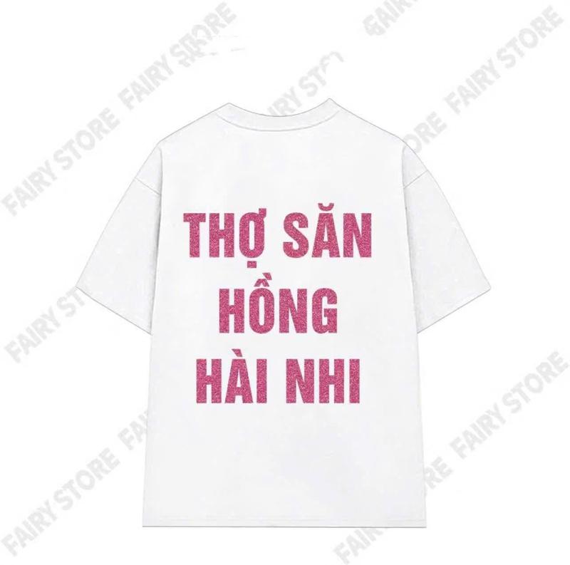 ￼Áo Phông Chữ In Nhũ Có Tiên Mới Làm Phiền Được Em Chất Cotton Dày Dặn Form Unixec Cho Cả Nam Và Nữ - Áo Thun Hè 8