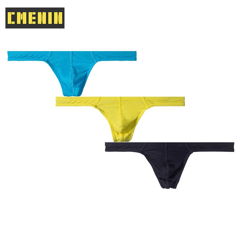 CMENIN-Quần Lót Lưới Nam Spandex, Quần Lót Ren Cao Cấp Thông, Quần Lót AD7113, 1 Mảnh
