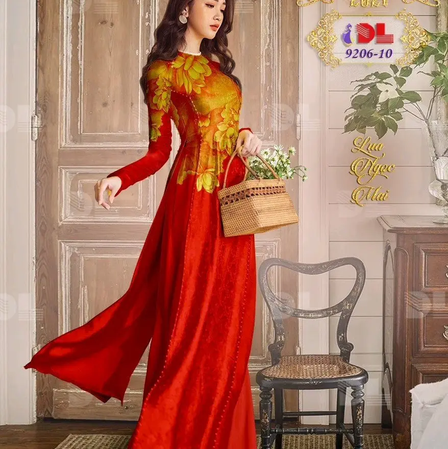 MS03: Vải in 3d lụa bảo anh ( nhiều màu)
