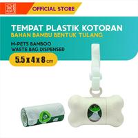 Gambar M-Pets Dog Poop Bag Bamboo Dispenser Isi 1x15 pcs / Plastik Kotoran dari M-Pets Volk Pets Indonesia Kota Tangerang 3 Tokopedia