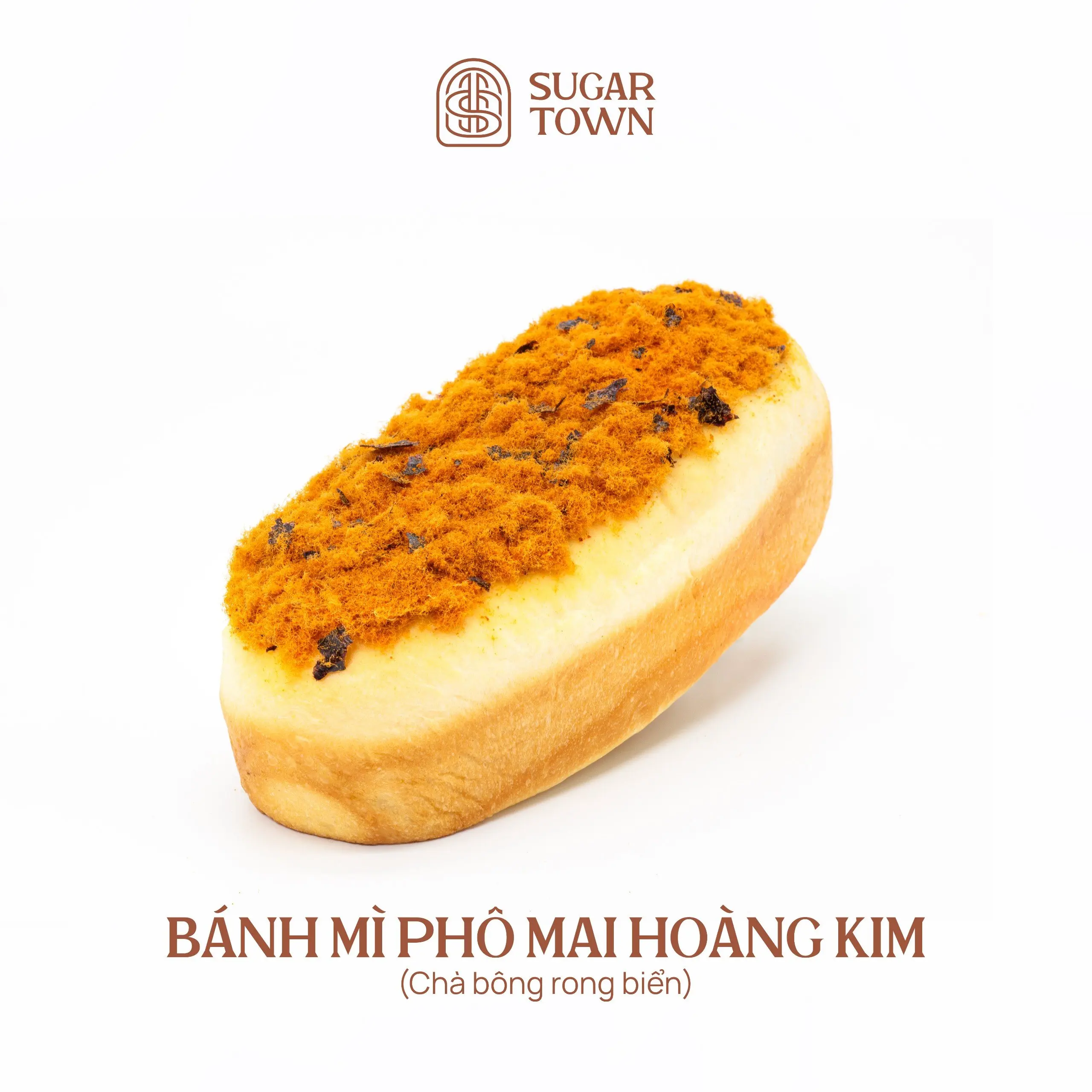 bánh mì phô mai hoàng kim Sugar Town  - Food Cake Thức Ăn [chỉ giao HCM] - BN000057