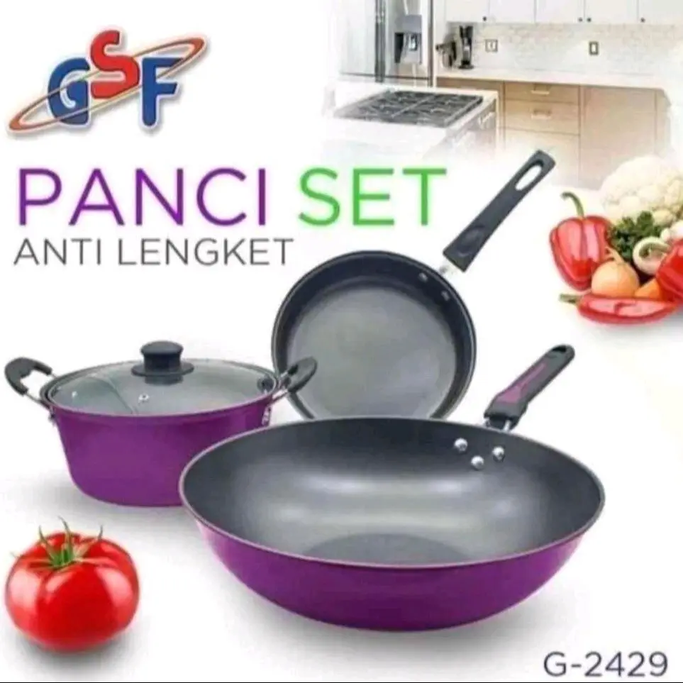 PANCI SET 2429 GSF / PANCI SET 3IN1 - Shop | Tokopedia
