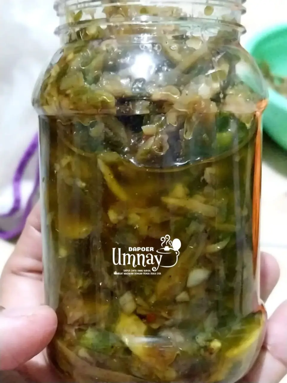 Dapoer Umnay Sambel Teri Hijau 200 Gram