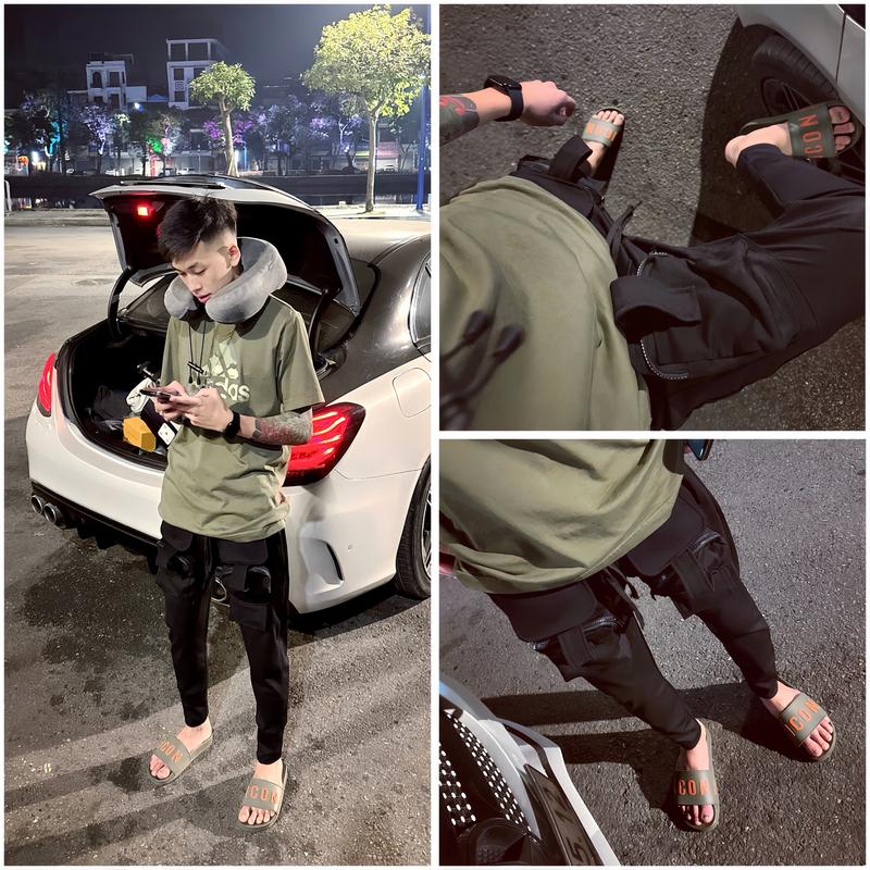 Quần Jogger Siêu Cấp 666 Ống Côn Họa Tiết Khóa Túi Hộp Chất Liệu Umi Cao Cấp Phù Hợp Hợp Cho Nam