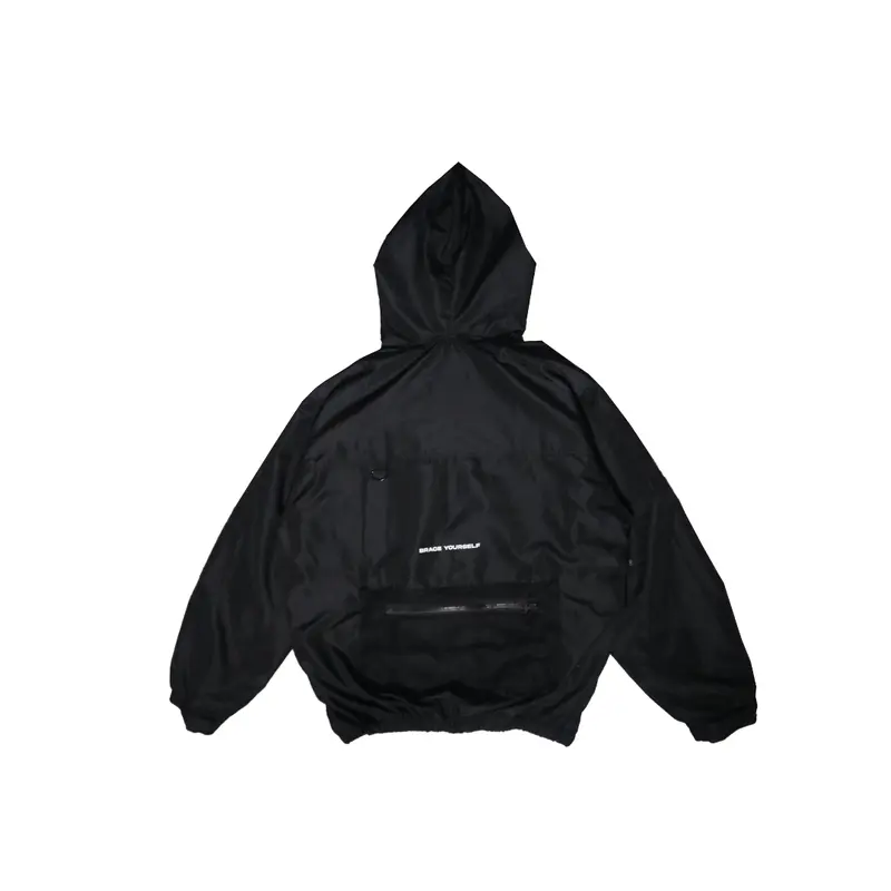 Bitsnbobs76 Gorpcore Jacket Terra Black Army Jaket Outdoor Hitam Casual 1