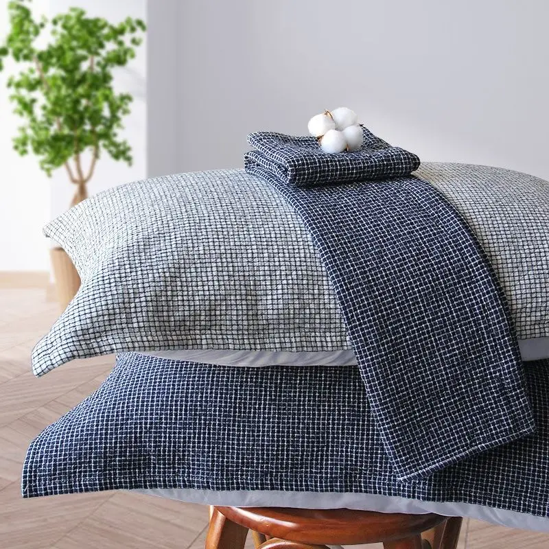 Vỏ Gối, Vải Sơ Cua Cotton Nguyên Chất, Gói Một Cặp, Chống Bám Bẩn Gia Dụng, Thích Hợp Cho Ký Túc Xá Nhật Bản, Người Lớn Đơn, Vỏ Gối Chống Sốc, Khăn, Cho Bé Trai, Có Dây Đeo Cố Định