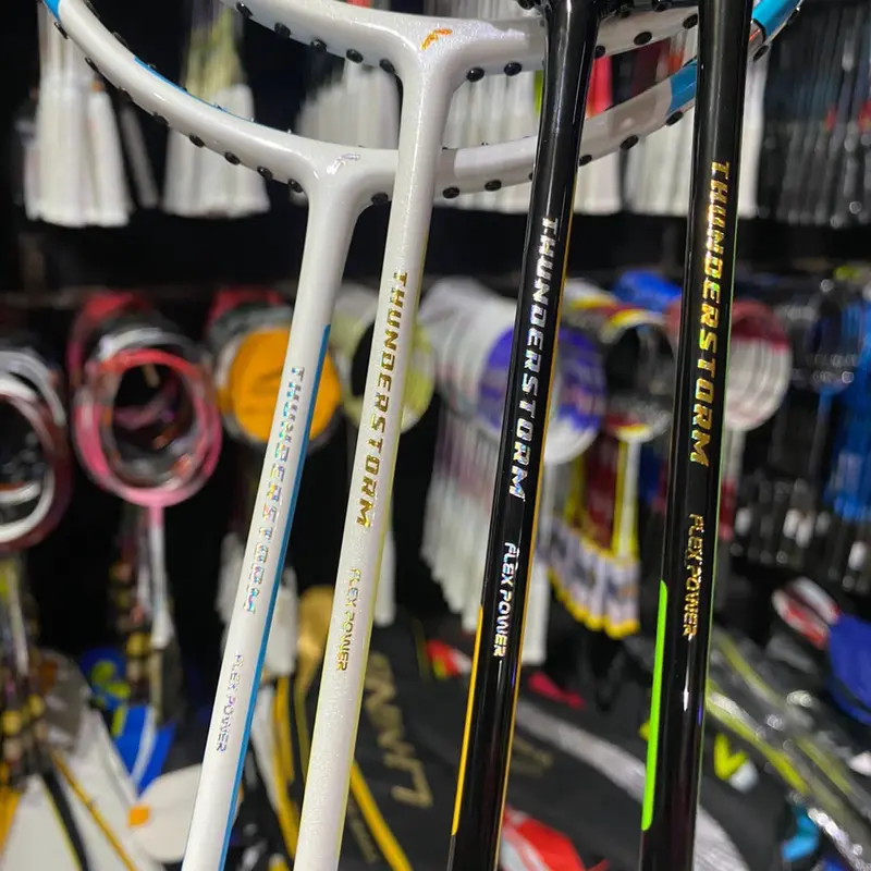 [33LBS] Raket original FLEX POWER Thunderstrom power train warlord 200( free senar grip ) 7