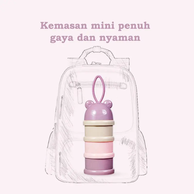 Dispenser Container Susu Bubuk Bayi / Botol Tempat Penyimpanan Bubuk Susu Bayi (BIC) 7
