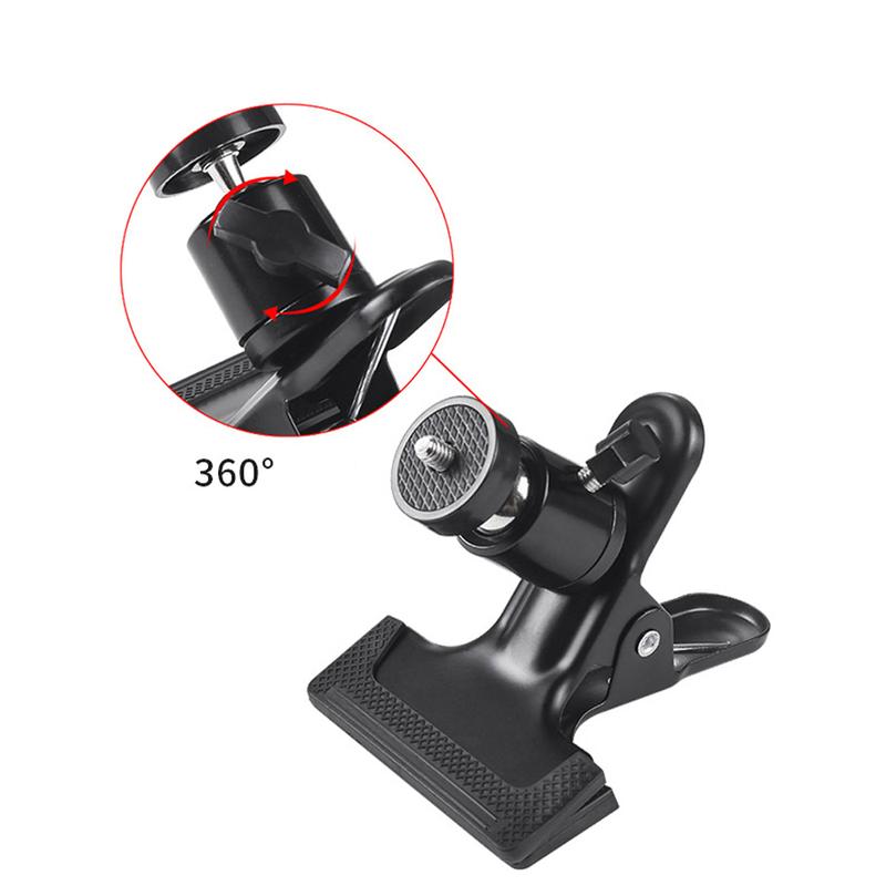 Product Introduction of Metal Camera Clip Flash Holder Mounting Bracket and Book File Binding Holder Teaching Supplies 5