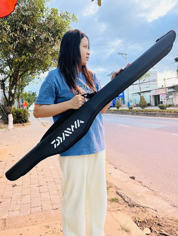 Bao Đừng Được Cần Và Máy Daiwa-Shimano 1m35 Tặng cá sắt Đi Câu Bắt Cá Fishing Câu Cá