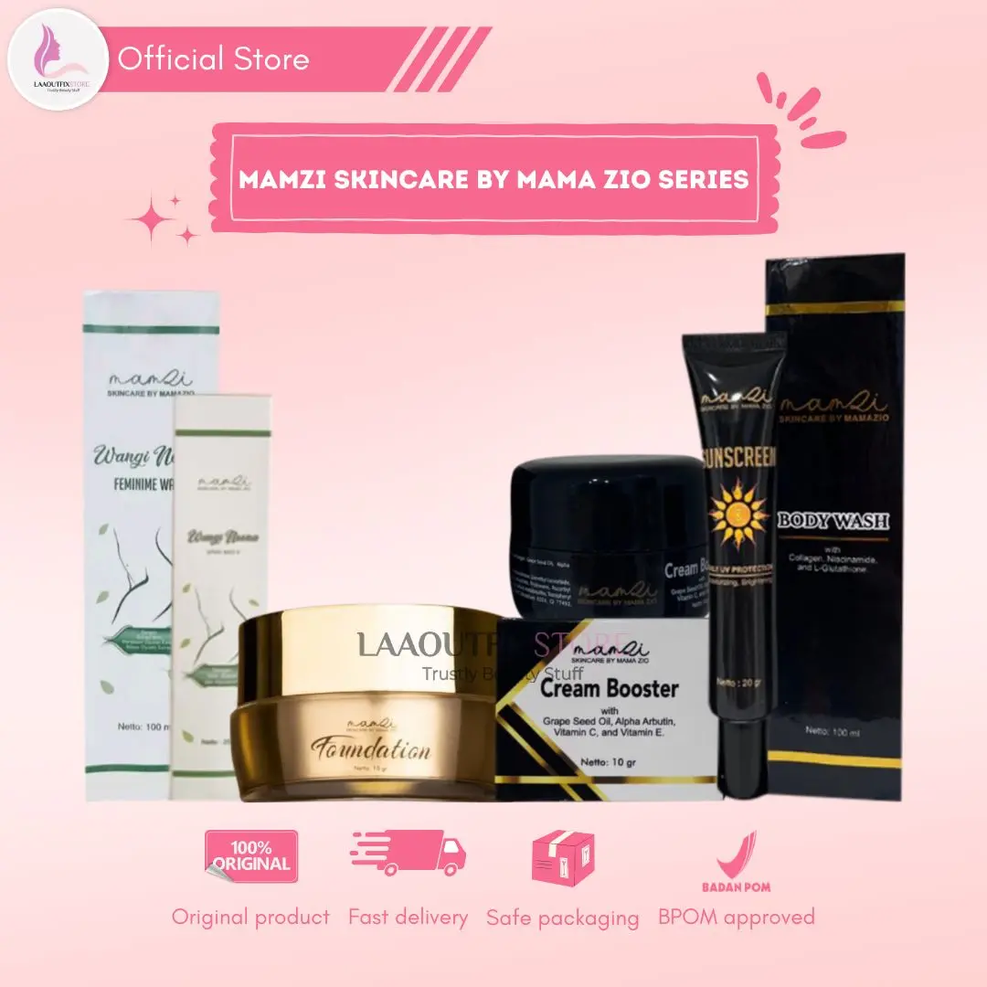 MAMZI MAMA ZIO SKINCARE SERIES Foundation Kuning
