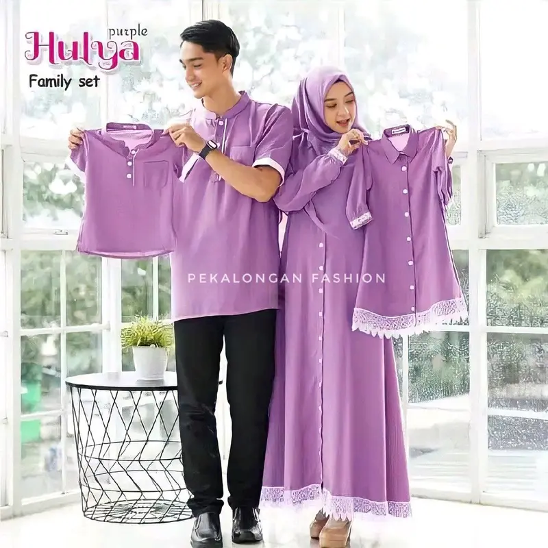 COUUPEL KELUARGA Famili SET /BAJU SET KELUARGA Seragam Polos couple dan lebaran 7