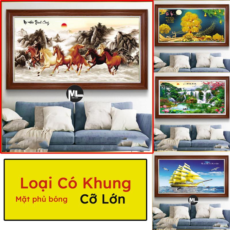 [80x120cm CÓ KHUNG] Tranh tráng gương, Tranh treo phòng ngủ Treo Tường Phòng Khách Decor Tường