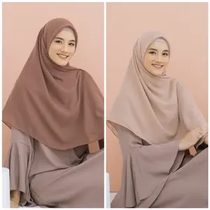 Hijab Segi Empat Paris Jumbo UK 130 | 120 | 140